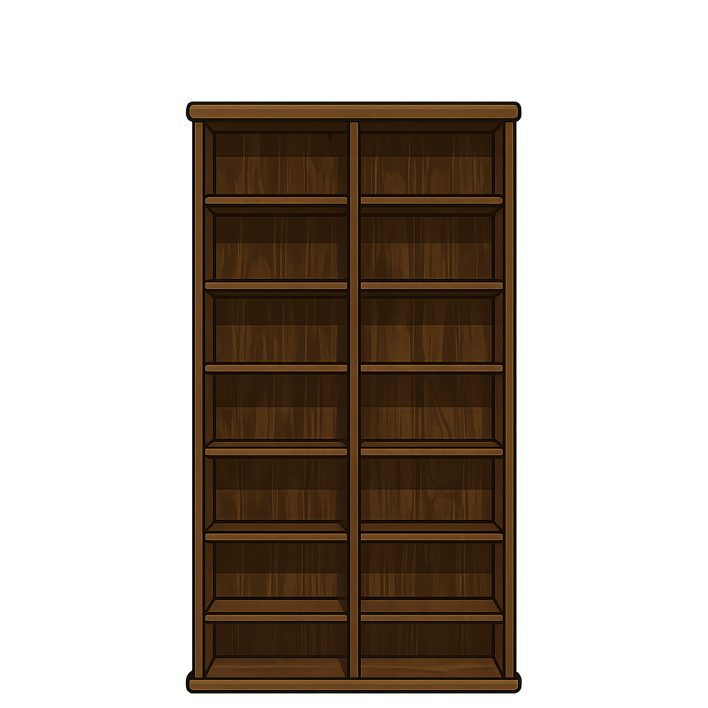 VHS Shelf